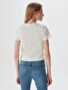 Ribbed Short Sleeve Dust T-shirt