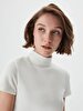 Turtle Neck Dust Blouse
