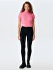 Straight Collar Soft T-shirt