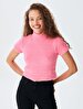 Straight Collar Soft T-shirt