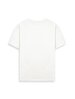 Short Sleeve Crew Neck Sign With Print White T-shirt