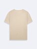 Short Sleeve Crew Neck Si̇gned Basic Dust T-shirt