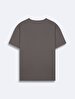Short Sleeve Crew Neck Sign Anthracite T-shirt