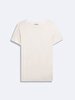 Short Sleeve Crew Neck Basic White T-shirt