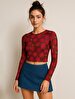 Flower Print Pattern Blouse