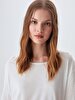 Back Detailed White T-shirt