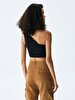 Asymmetric Ball Black T-shirt