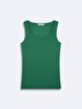 Sleeveless U-neck Basic Green Athlete