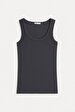 Sleeveless U-neck Basic Anthracite Athlete
