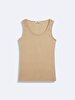 Sleeveless U-neck Basic Green Athlete