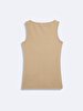 Sleeveless U-neck Basic Green Athlete