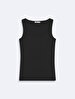 Sleeveless U-neck Basic Blue Athlete