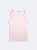 Sleeveless U-neck Basic Pink Athlete