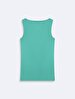Sleeveless U-neck Basic Green Athlete