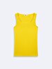 Sleeveless U-neck Basic Yellow Athlete