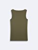 Sleeveless U-neck Basic Green Athlete