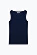 Sleeveless U-neck Basic Green Athlete
