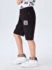 Pocketed Black Shorts