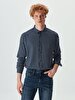 Darrion Tapered Leg Mid Waist Jean Trousers