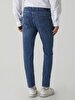 Darrion Tapered Leg Mid Waist Jean Trousers