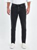 Jerard Y Tapered Leg Mid Waist Jean Trousers