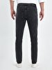 Jerard Y Tapered Leg Mid Waist Jean Trousers