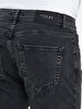 Jerard Y Tapered Leg Mid Waist Jean Trousers