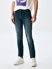 Jerard Y Tapered Leg Mid Waist Jean Trousers