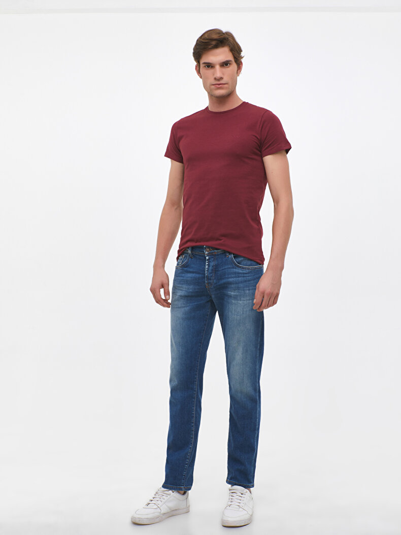 Sawyer Low Waist Slim Jeans Hosen