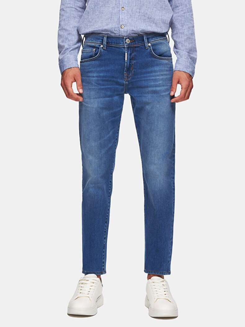 Dıego Dar Paça Orta Bel Jean Pantolon