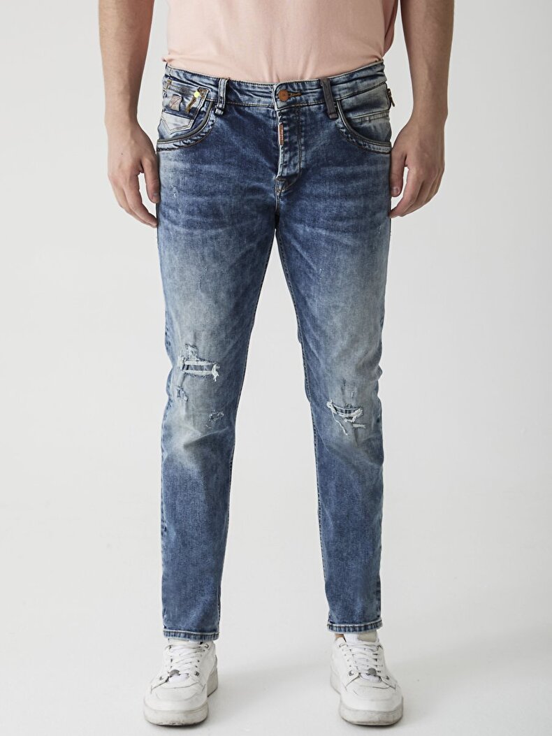 Dıego Orta Bel Jean Pantolon