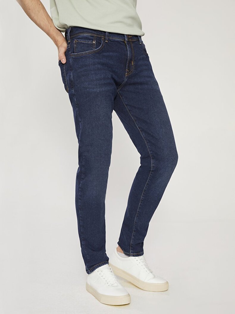 Dıego Orta Bel Jean Pantolon