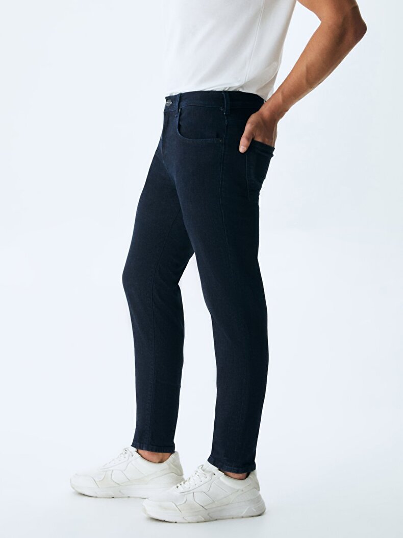 Diego Mid Waist Jean Trousers