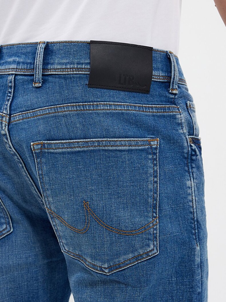 Dıego Orta Bel Jean Pantolon
