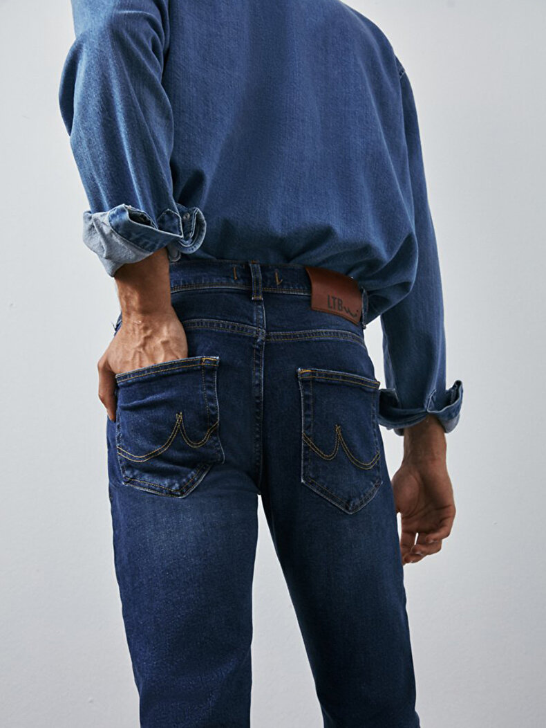 Enrico Low Waist Skinny Super Slim Jeans Trousers