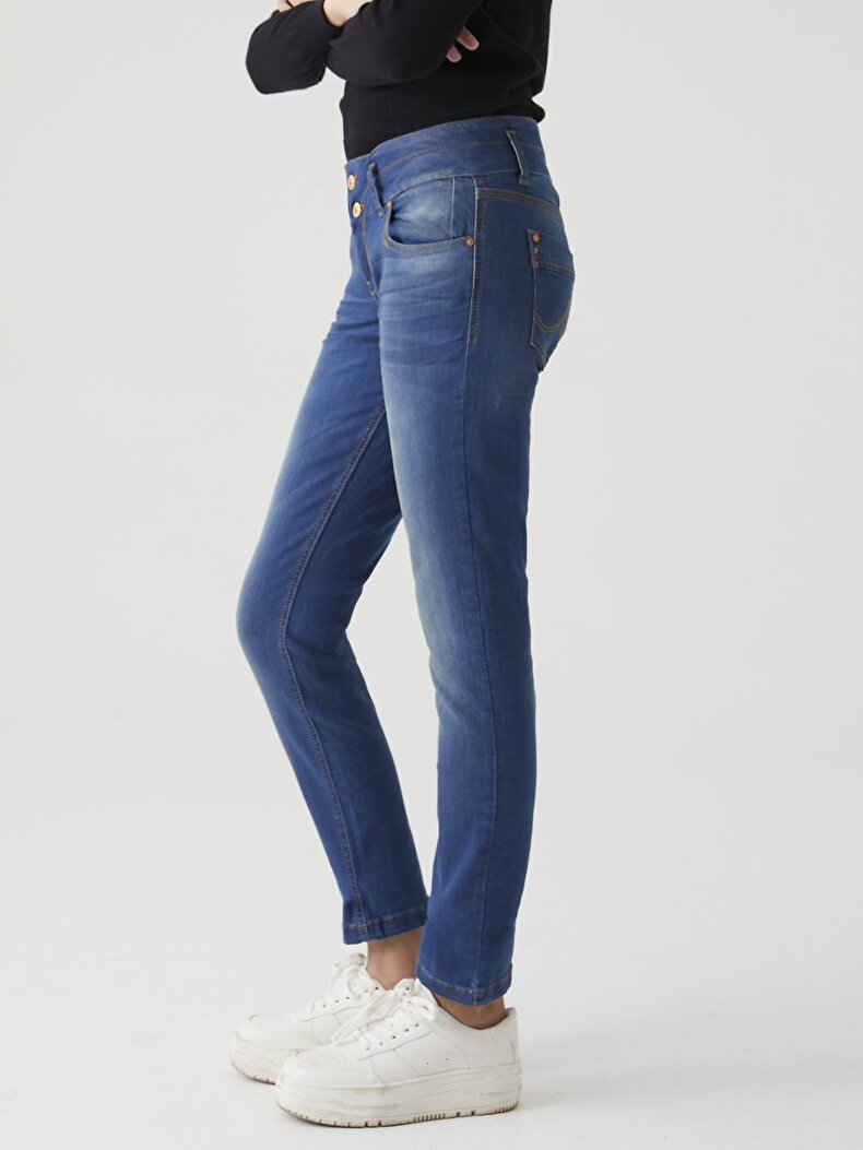 Zena Mid Waits Slim Jeans