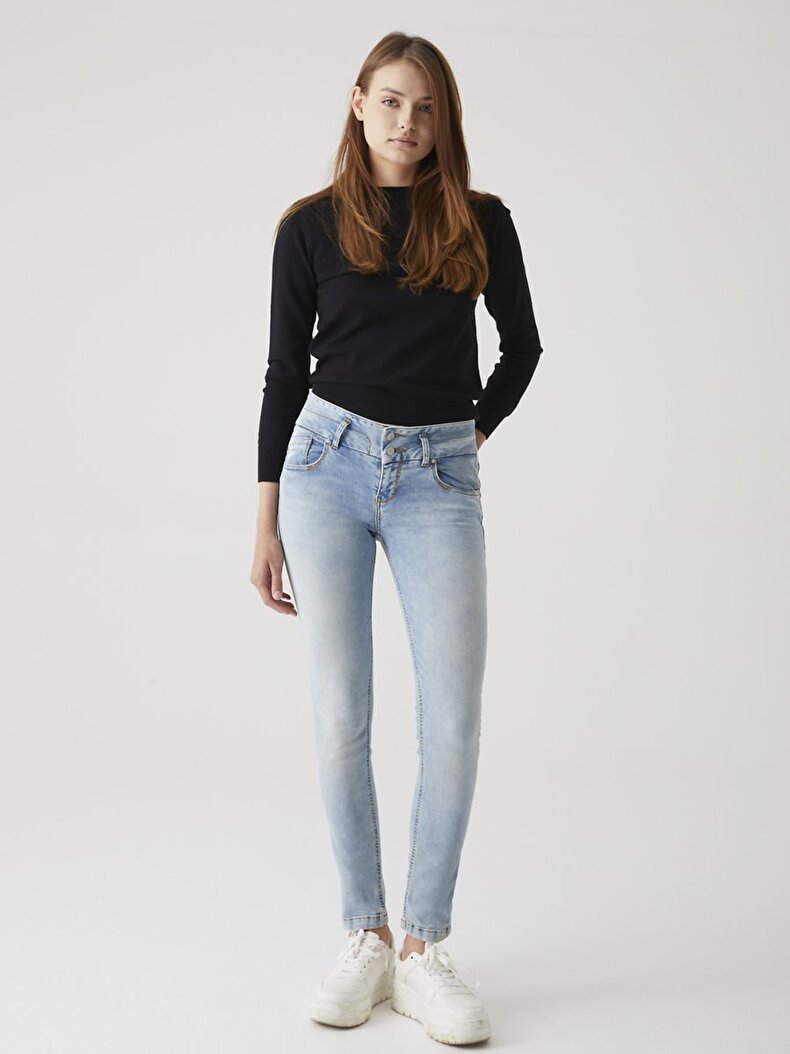 Zena Slim Jeans Hosen