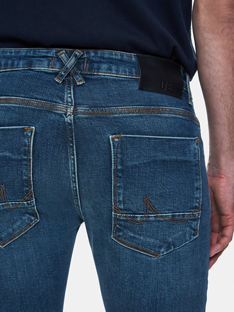 Joshua Dar Paça Düşük Bel Jean Pantolon