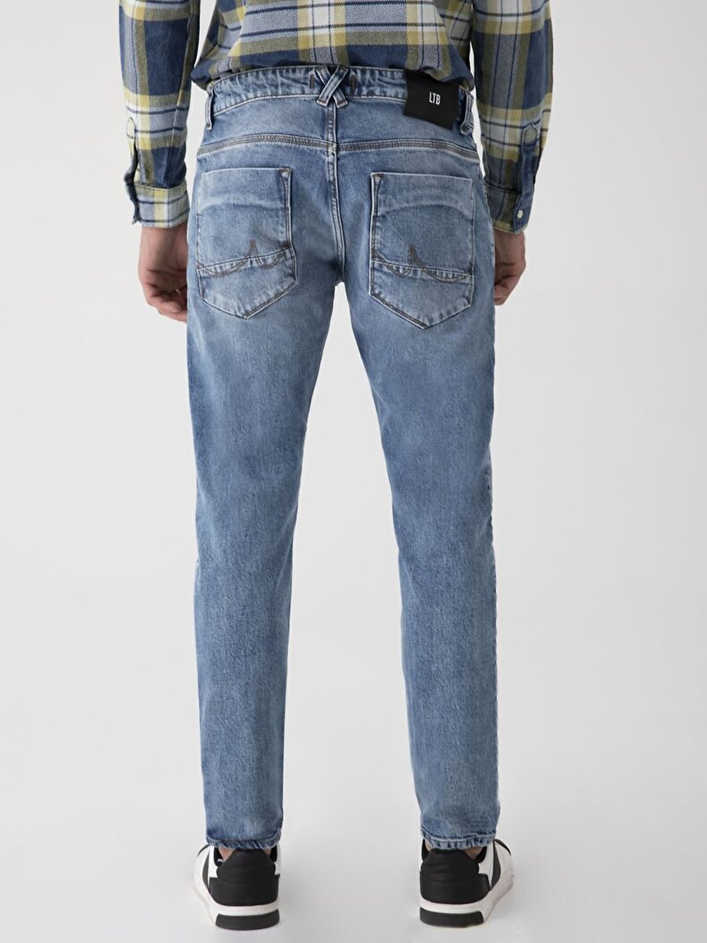 Joshua Low Waist Skinny Slim Jeans Trousers