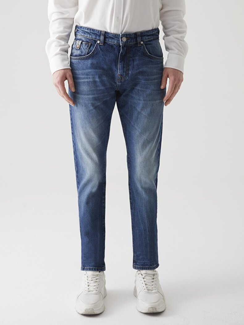 Joshua Low Waist Skinny Slim Jeans Hosen