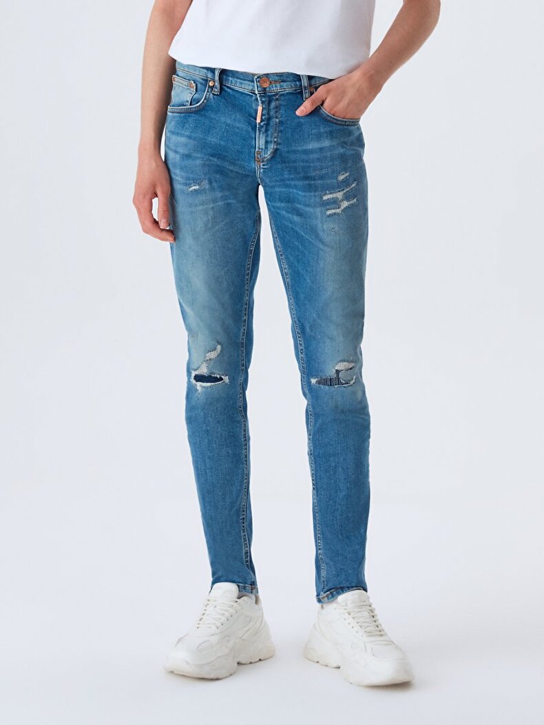 Smarty Orta Bel Jean Pantolon