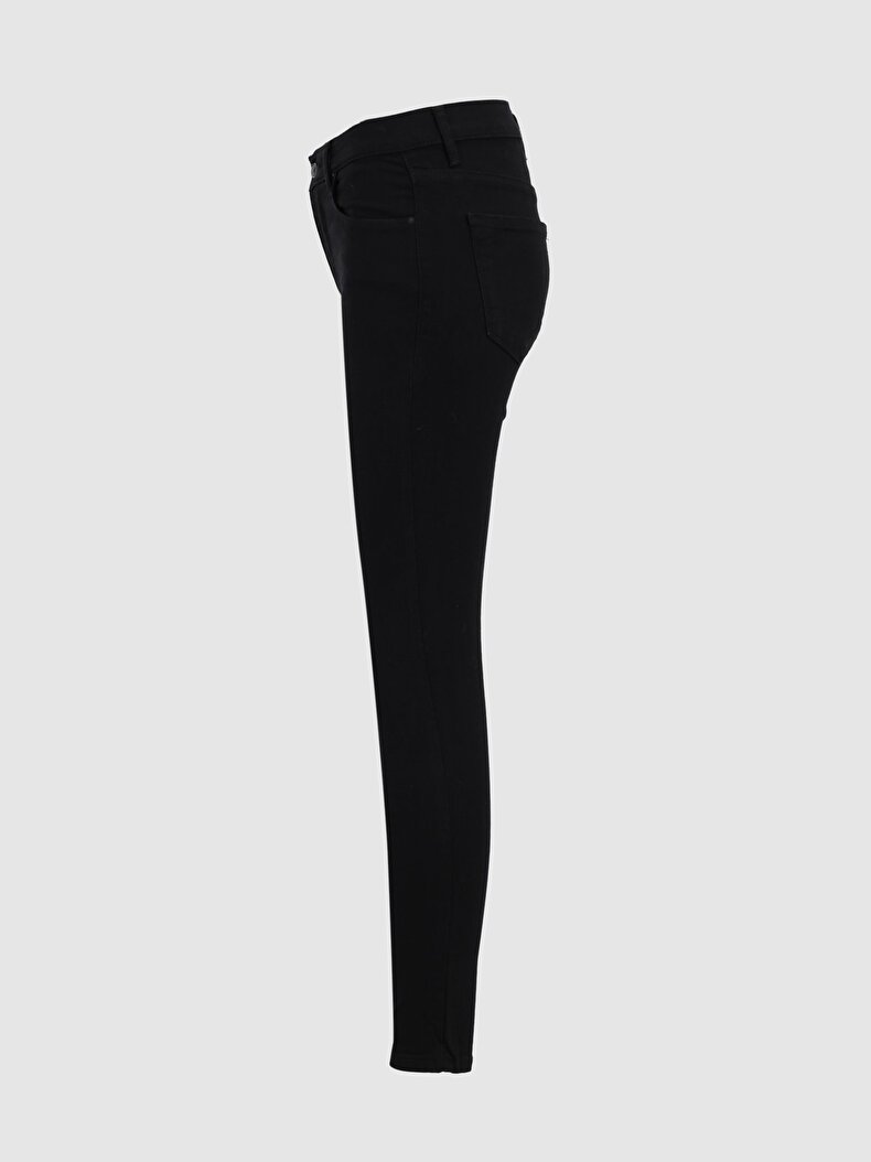 Tanya X Dar Paça Orta Bel Jean Pantolon