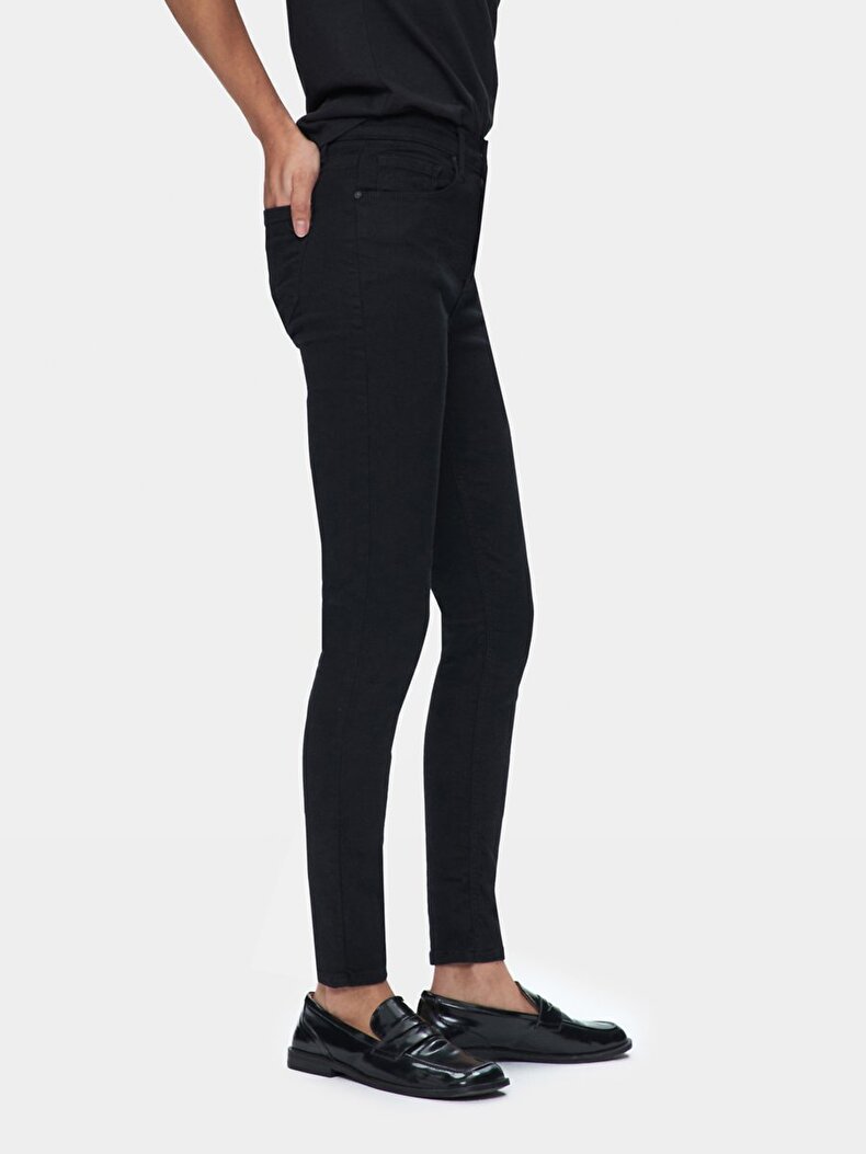 Tanya X Dar Paça Orta Bel Jean Pantolon