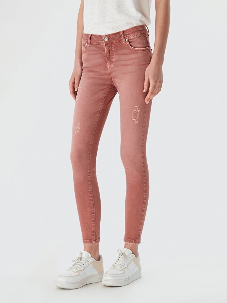 Lonia Mid Rise Orta Bel Jean
