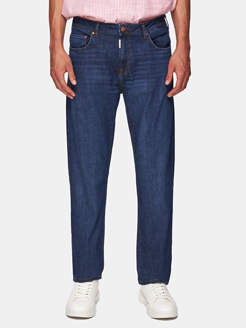 Paul X Düz Paça Orta Bel Jean Pantolon