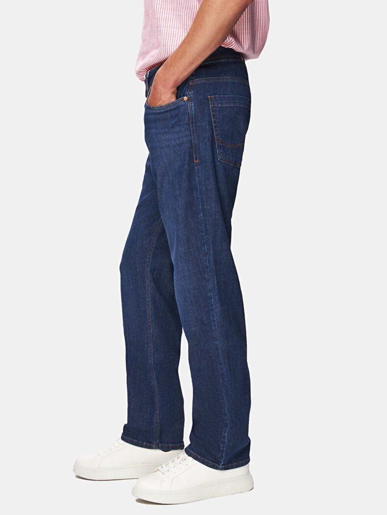 Paul X Düz Paça Orta Bel Jean Pantolon