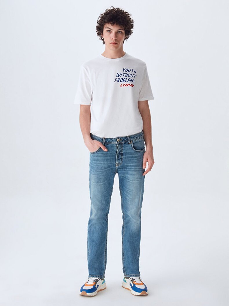 Paul X Düz Paça Orta Bel Jean Paul X Düz Paça Orta Bel Jean