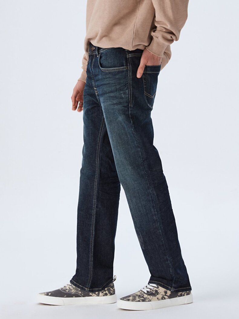 Paul X Mid Waits Straight Leg Comfort Jeans Trousers