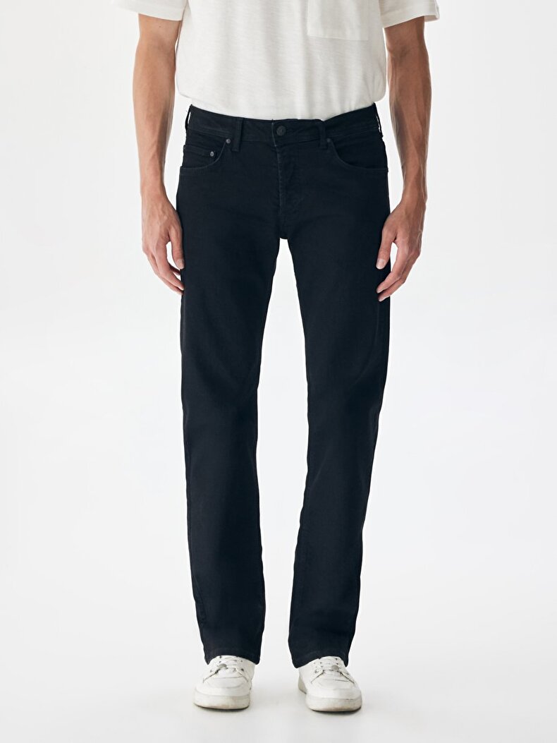 Paul X Düz Paça Orta Bel Jean Pantolon