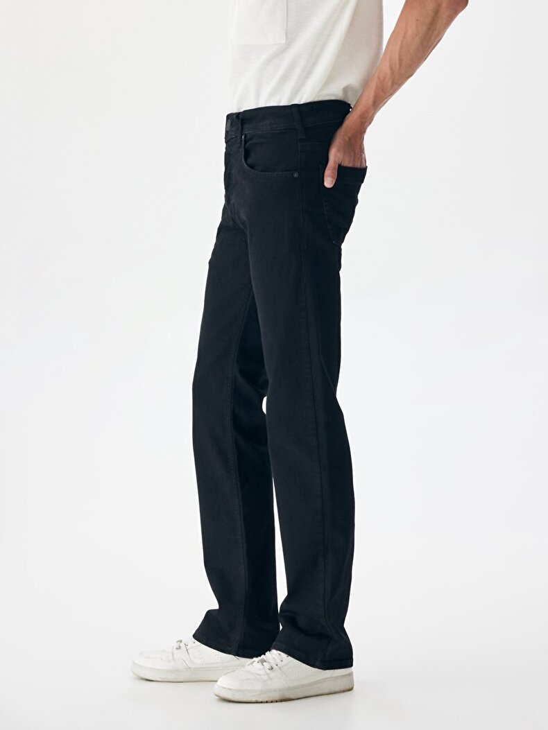 Paul X Düz Paça Orta Bel Jean Pantolon